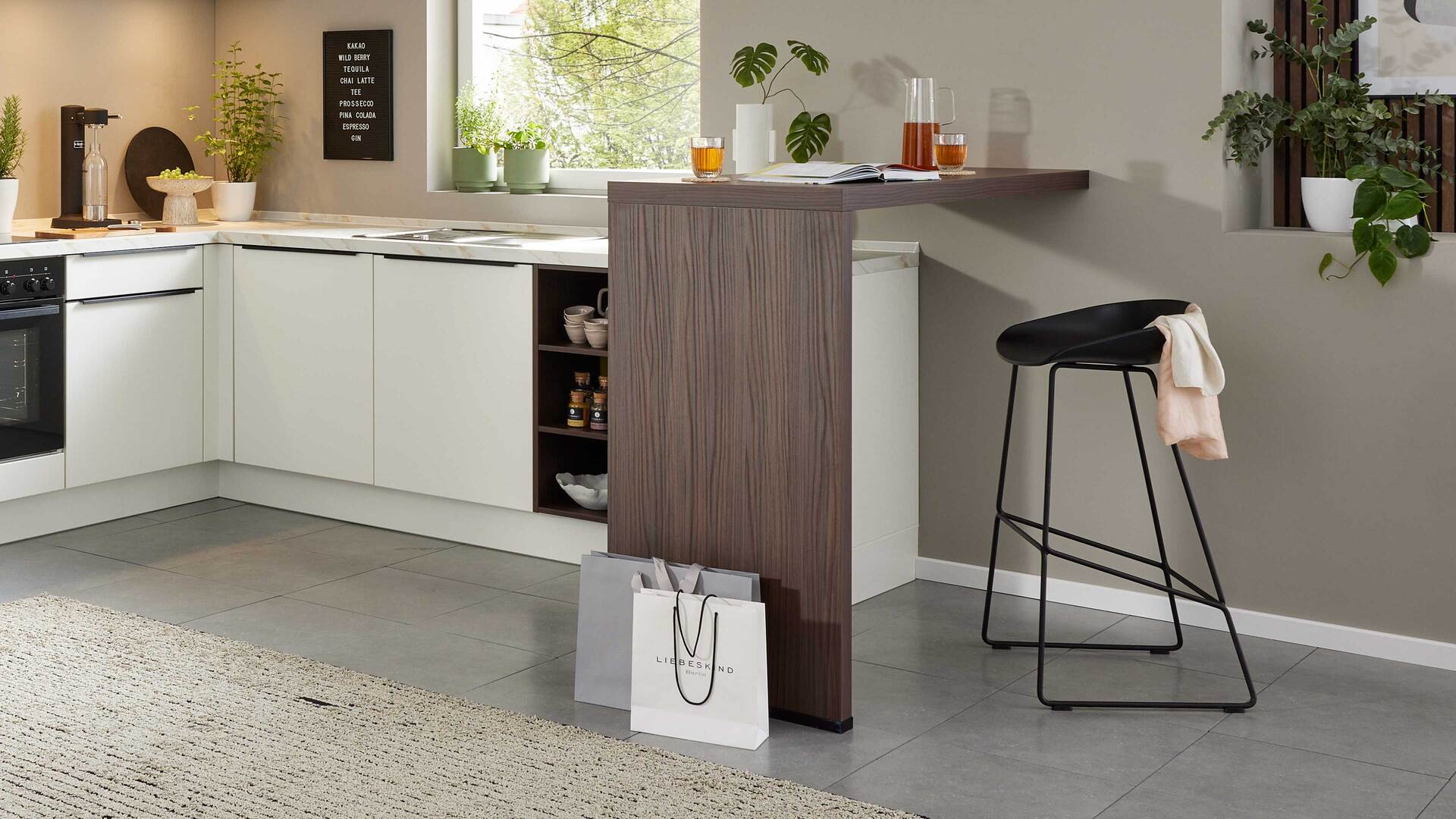 Culineo® Einbauküche C187 mit Einbaugeräten