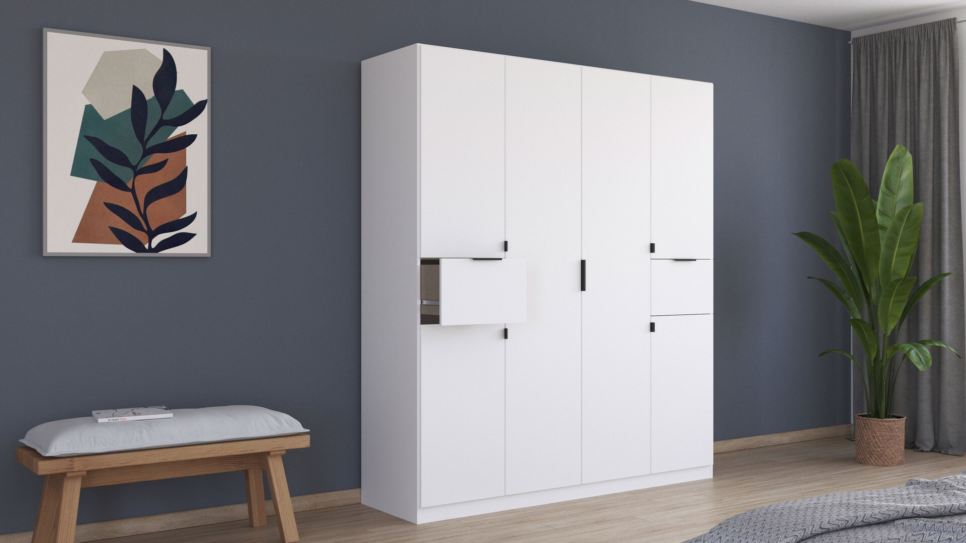 rauch BLUE Drehtürenschrank Ticao