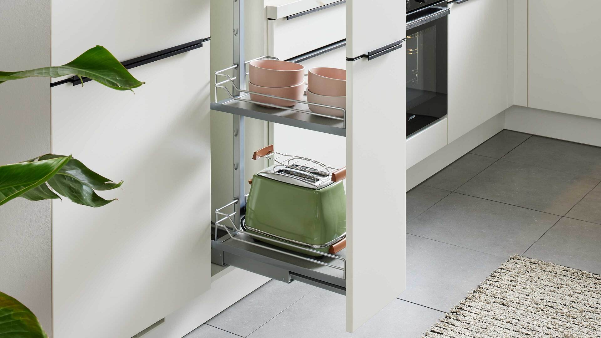 Culineo® Einbauküche C187 mit Einbaugeräten