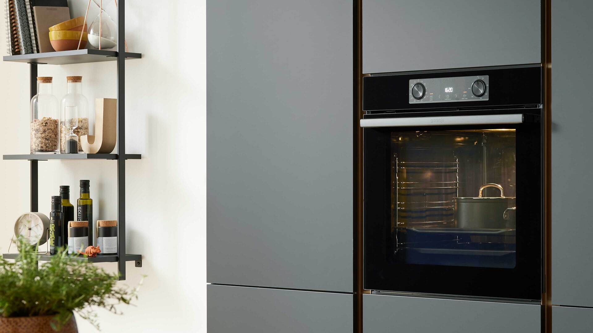 Culineo® Einbauküche C357 mit XTRA CERAMIC Arbeitsplatte