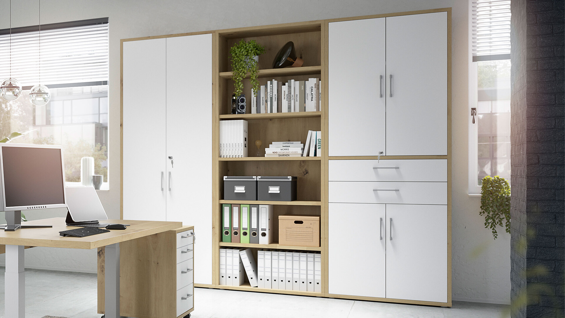 Büroprogramm Big Profi Office - 2er-Set Türen