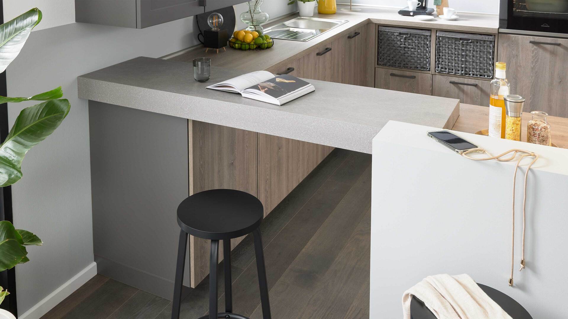 Culineo® Einbauküche C371 mit PROGRESS Einbaugeräten