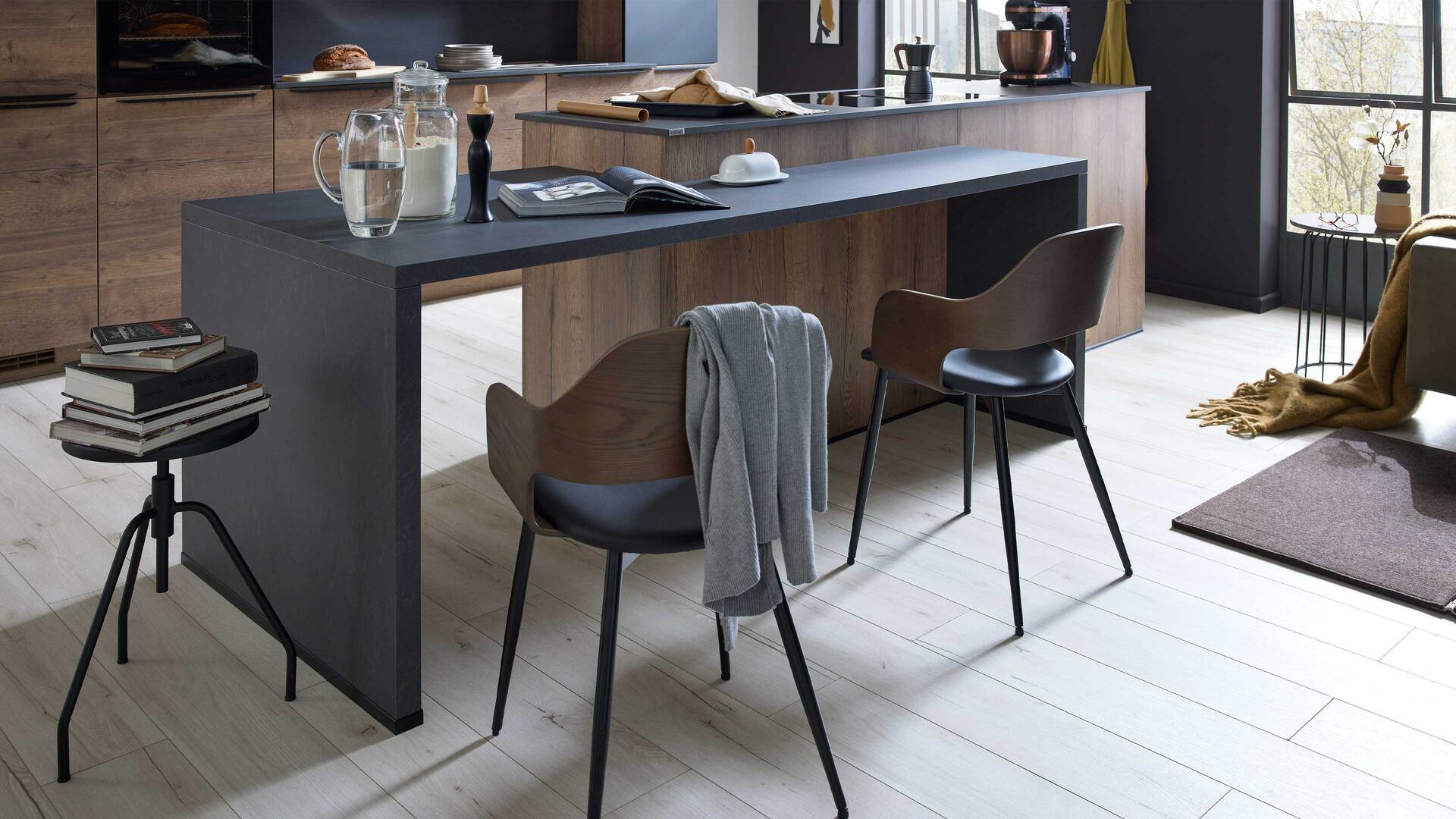 Culineo® Einbauküche C382 mit AEG Einbaugeräten