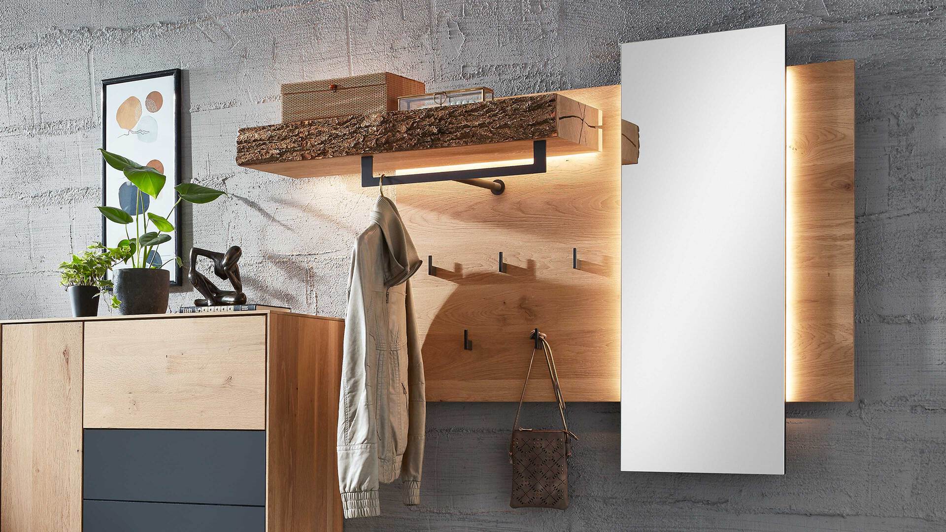 hartmann Garderobenprogramm Runa - Wandgarderobe