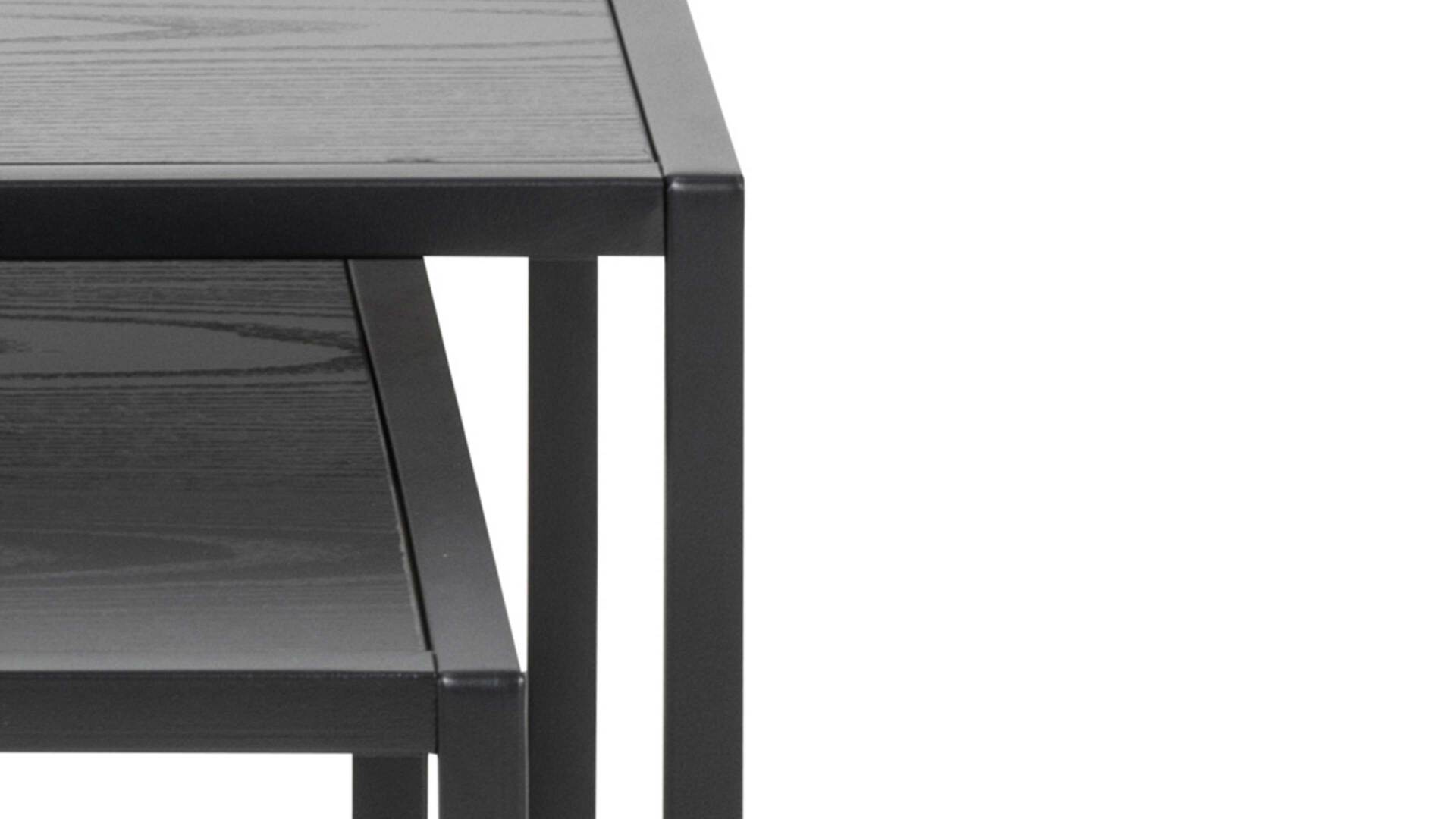 Beistelltisch-Set Seaford im Industrielook bzw. Beistelltische