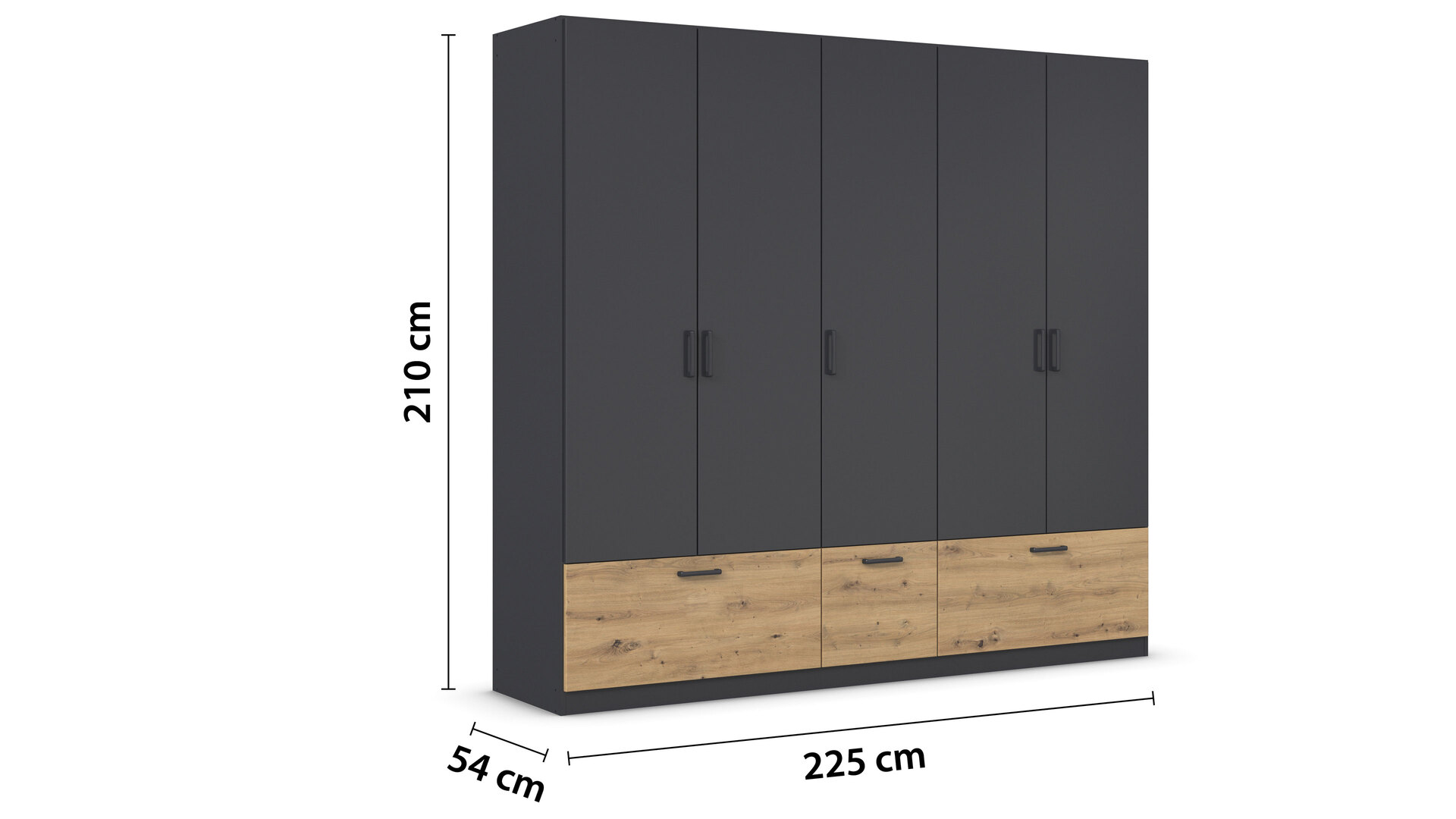 rauch BLUE Drehtürenschrank Bari