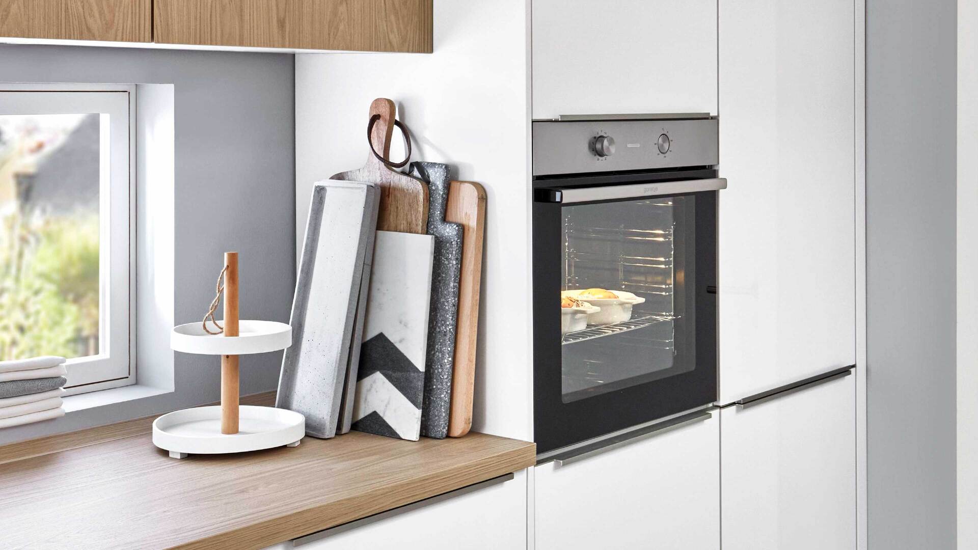 nobilia® Einbauküche Novalux mit gorenje Elektrogeräten