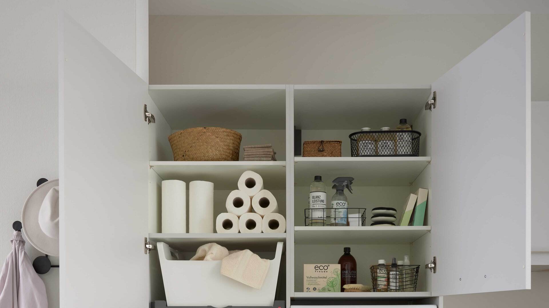 Culineo® Hauswirtschaftsraum C615 mit Edelstahlbecken