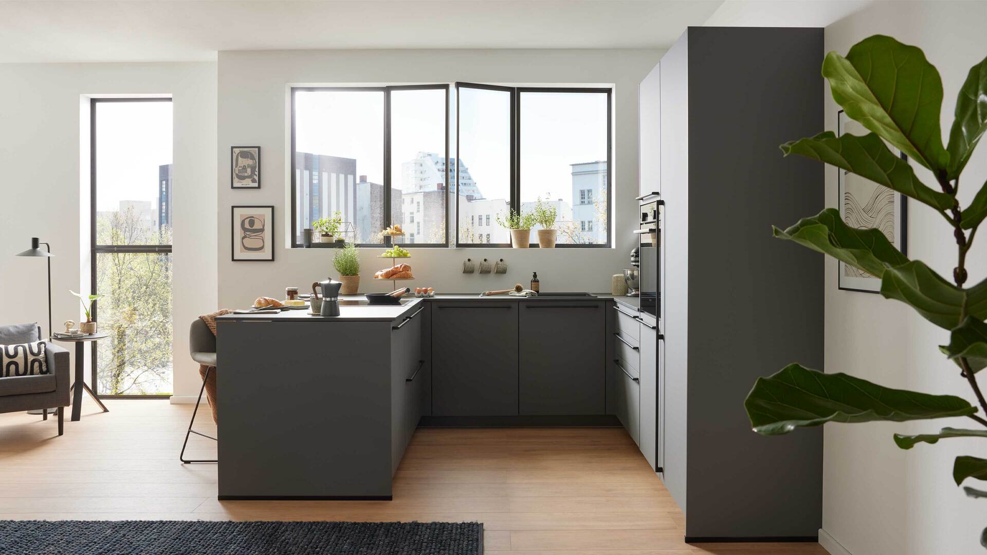 Culineo® Einbauküche C357 mit SIEMENS Einbaugeräten