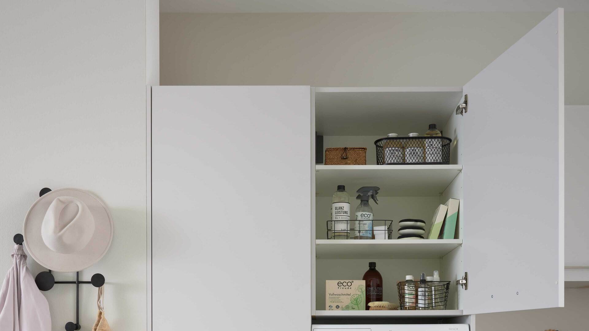 Culineo® Hauswirtschaftsraum C615 mit Edelstahlbecken