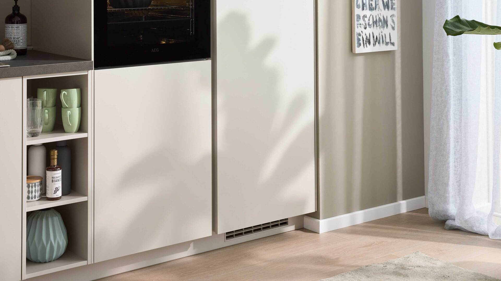 Culineo® Einbauküche C615 mit AEG Einbaugeräten