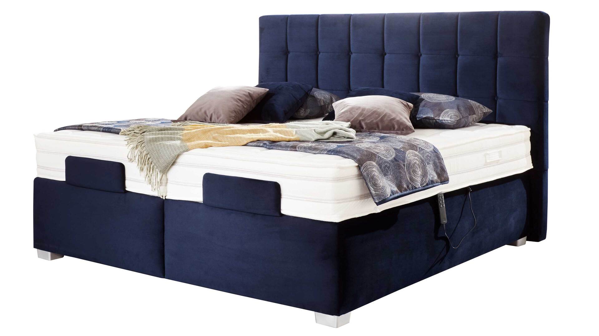 Comfortmaster Ohio 2.0 - Boxspringbett mit motorischen Lattenrahmen