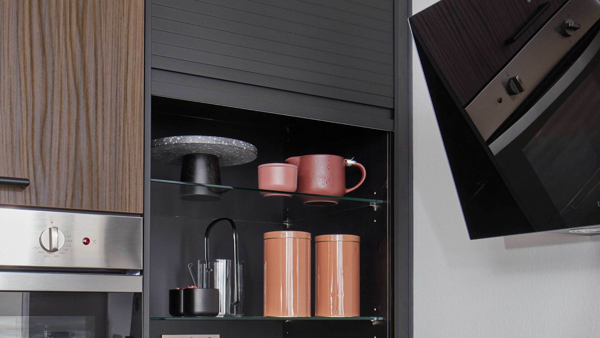 nobilia® Einbauküche Structura mit privileg Elektrogeräten