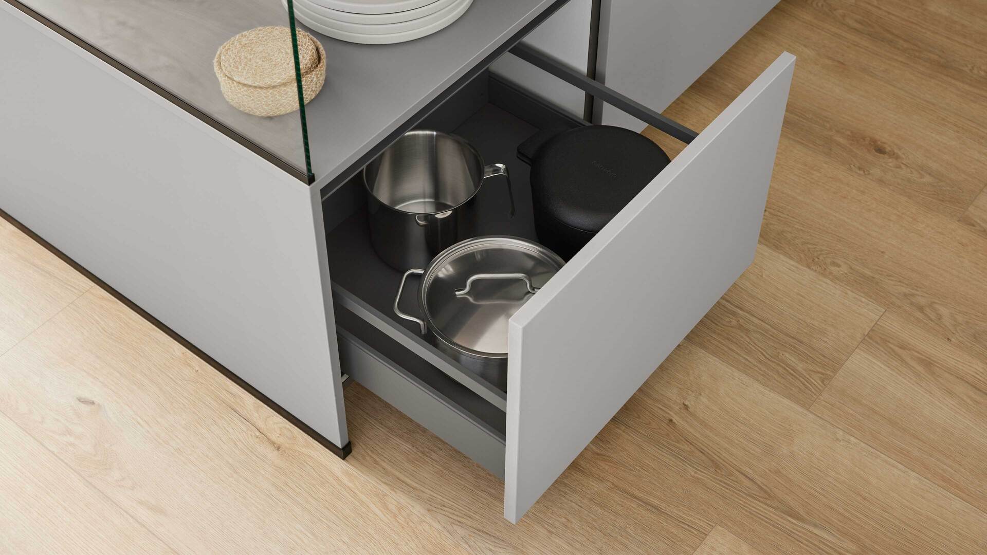 Culineo® Einbauküche C615 mit Einbaugeräten