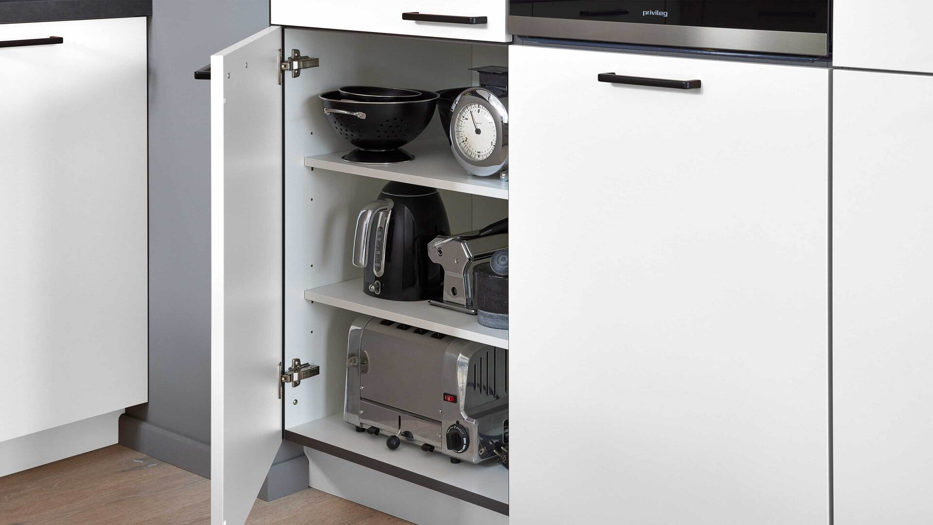 Culineo® Einbauküche C615 mit Einbaugeräten