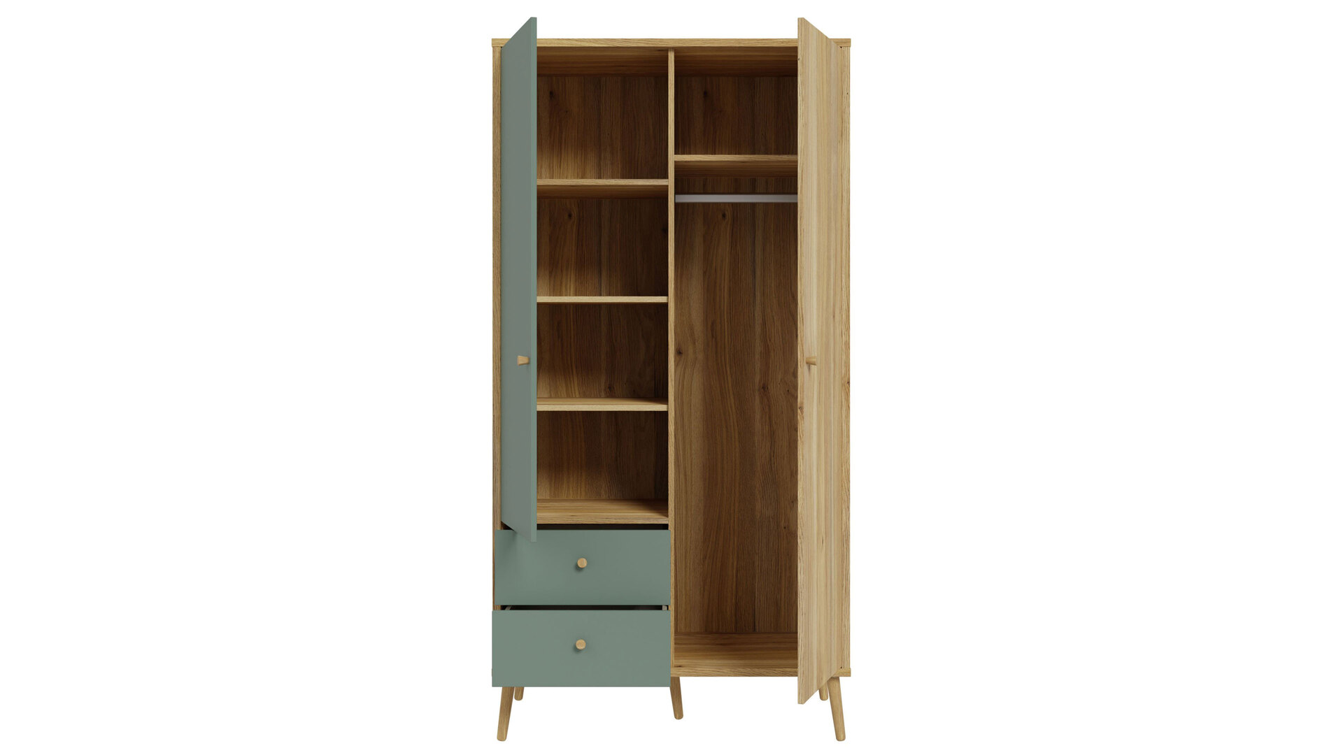 Jugendprogramm Whenua Young Room - Kleiderschrank