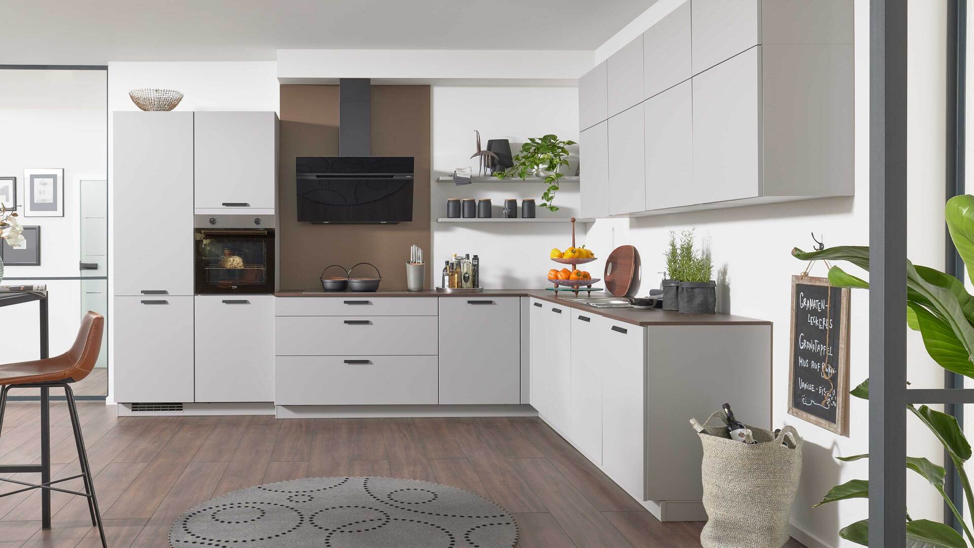 Culineo® Einbauküche C317 mit beko Einbaugeräten