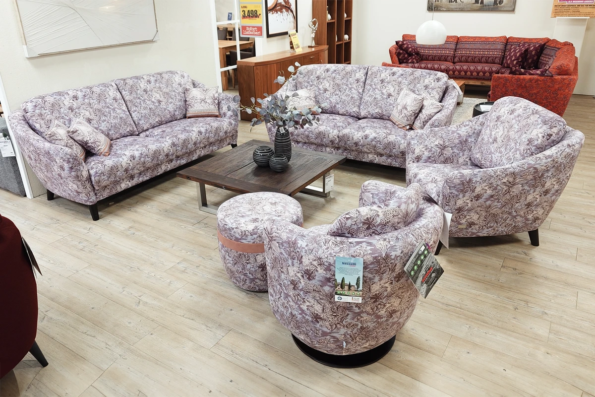 Couchgarnitur Bergamo Plus