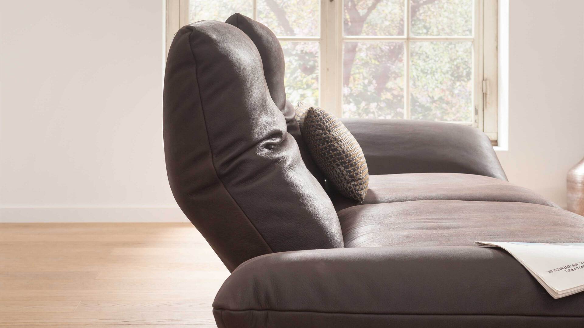 KOINOR Zweisitzer Ledersofa Harriet