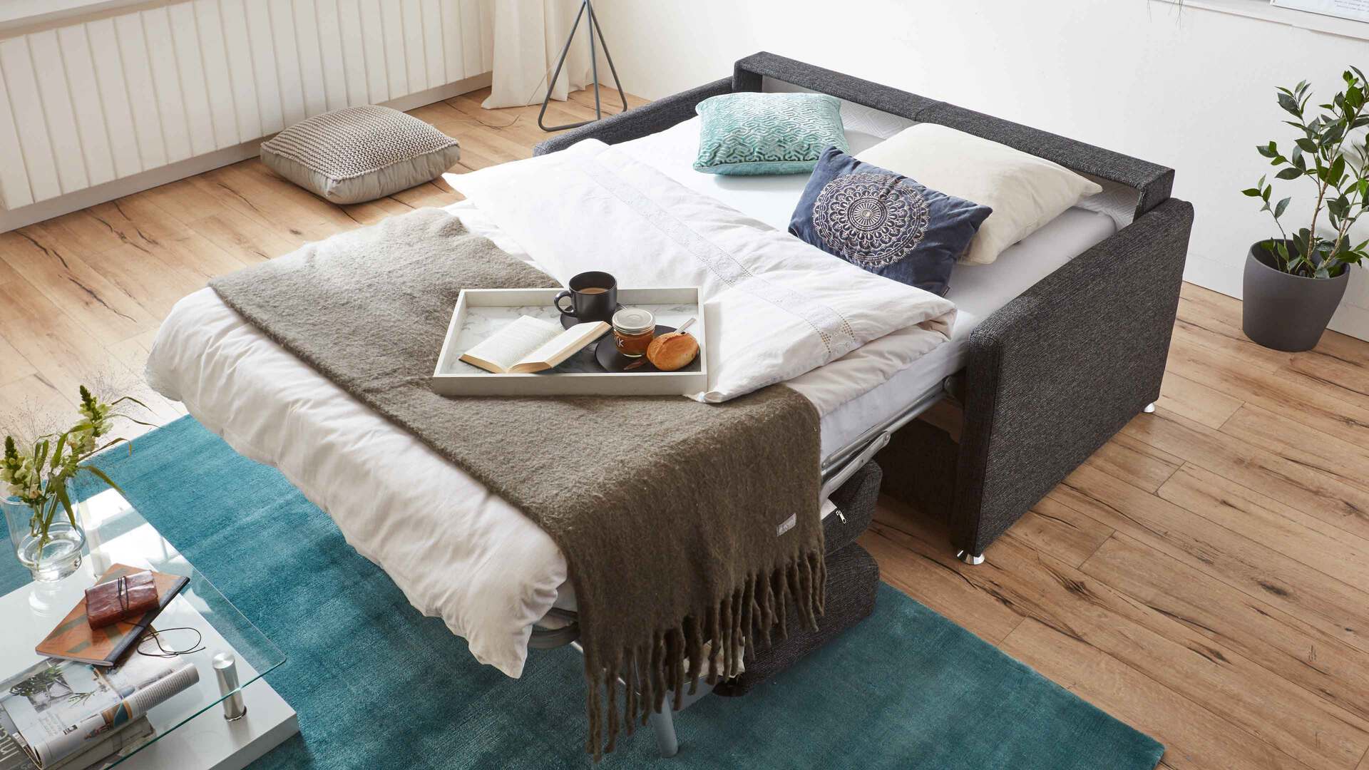 Comfortmaster Schlafsofa Molto mit Faltbett-Funktion
