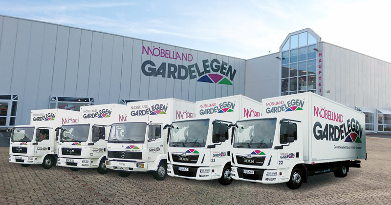 LKW-Flotte • Möbelland Gardelegen