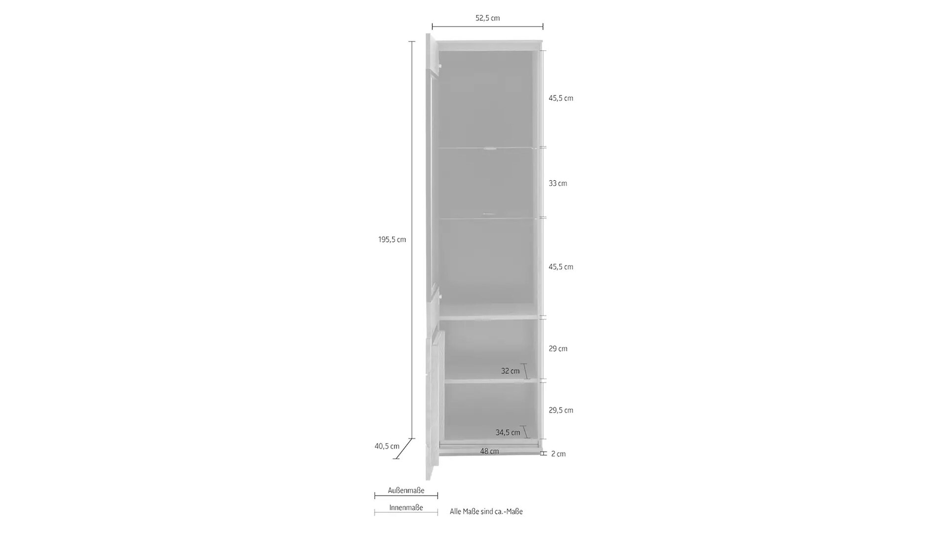 Wohnprogramm Araya - Vitrine
