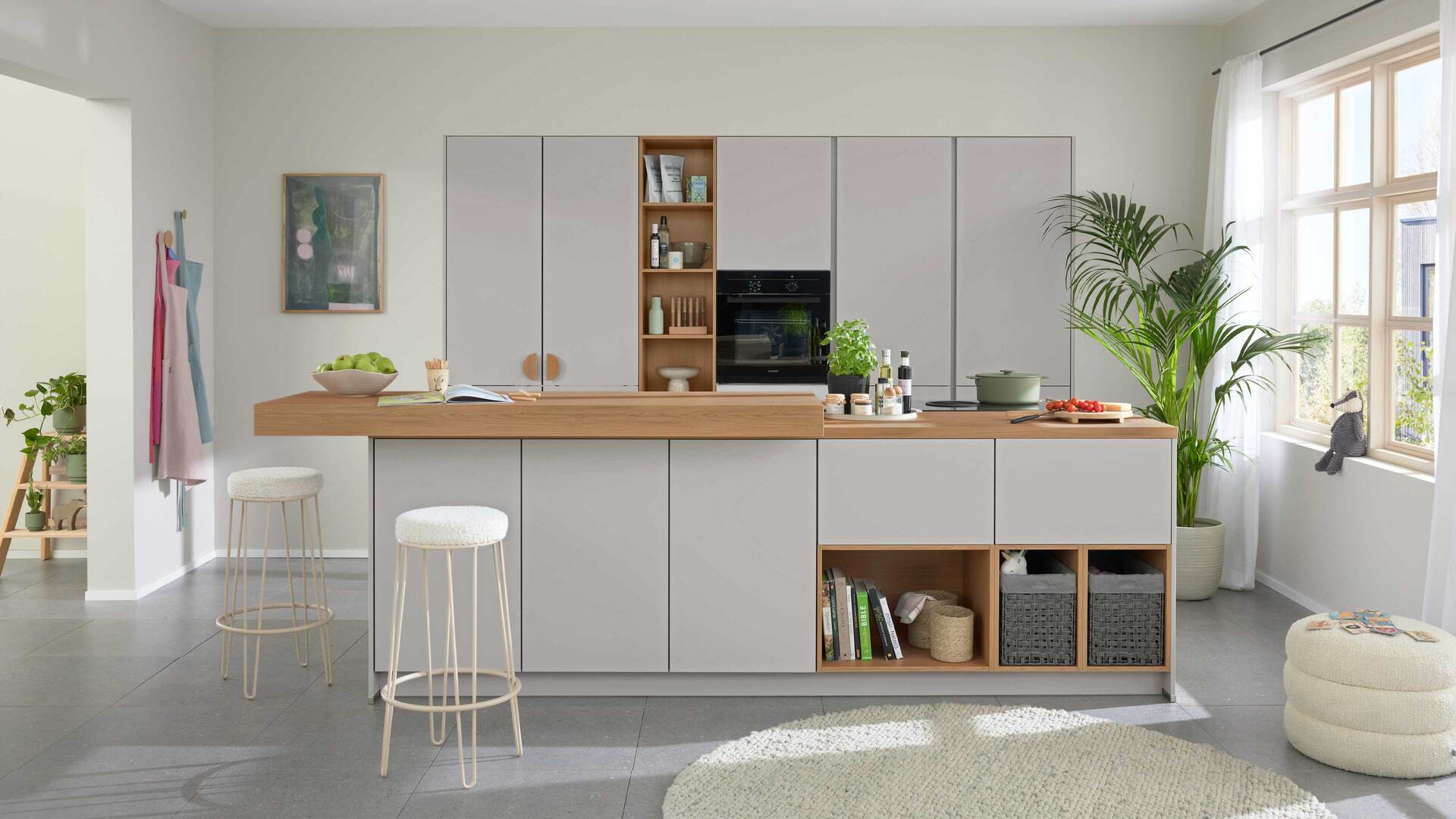 Culineo® Einbauküche C615 mit BORA Induktionsfeld