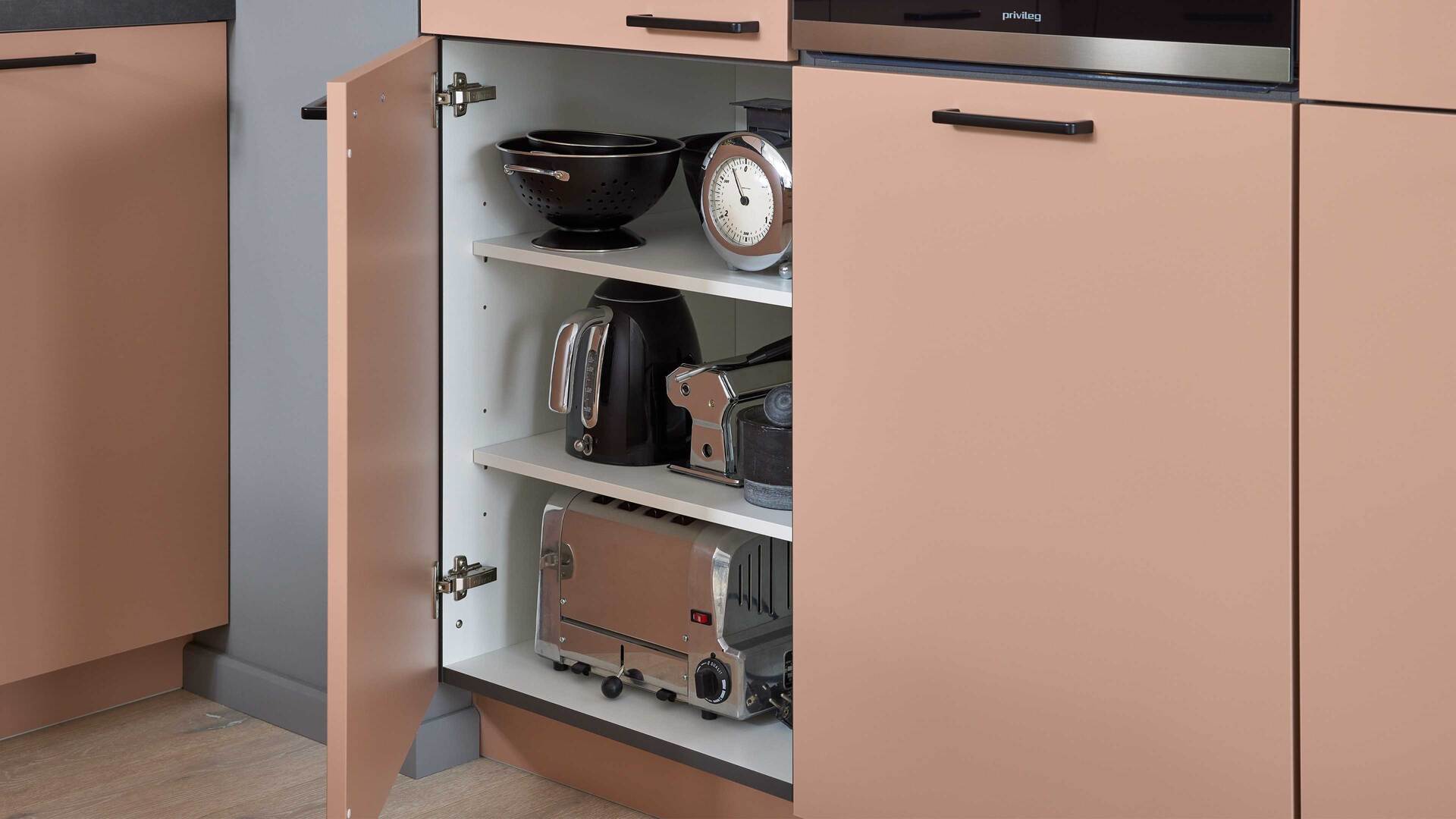 Culineo® Einbauküche C357 mit privileg Einbaugeräten