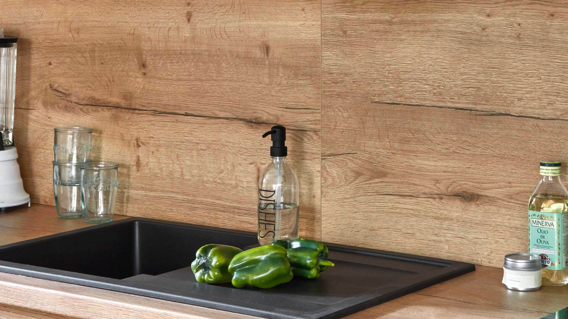 nobilia® Einbauküche Senso mit gorenje Elektrogeräten, z. B.  Kühlschrank