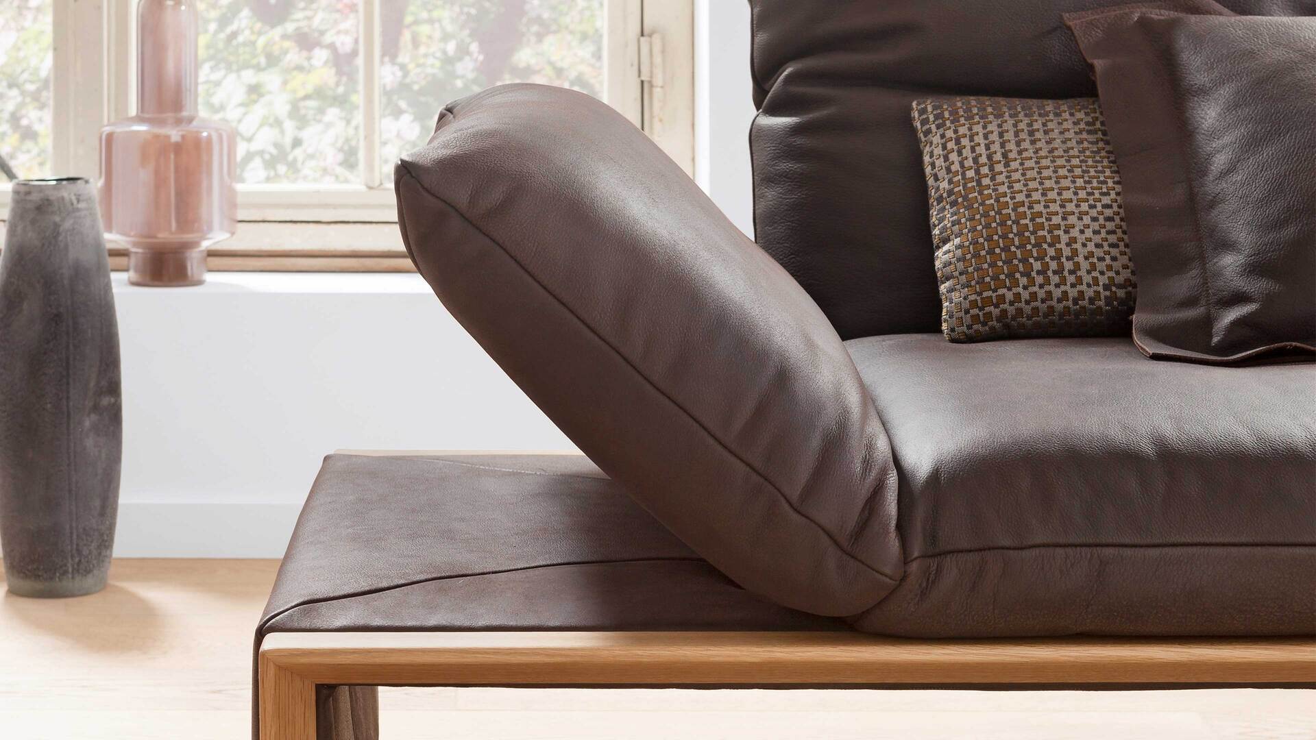 KOINOR Zweisitzer Ledersofa Harriet