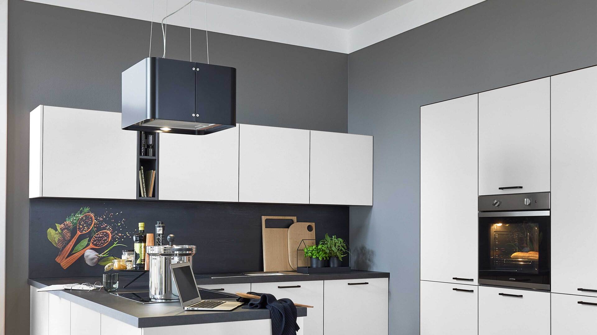Culineo® Einbauküche C615 mit Einbaugeräten