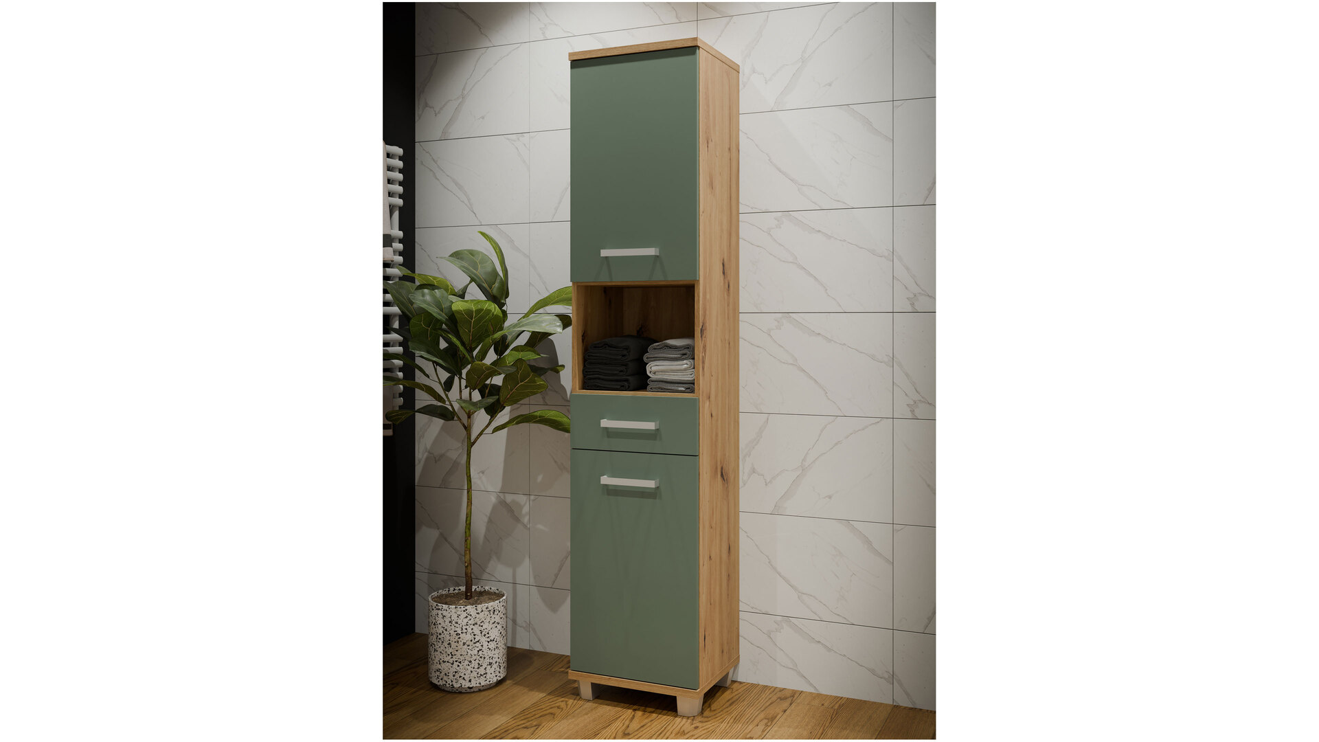 Badezimmerprogramm Veris - Hochschrank