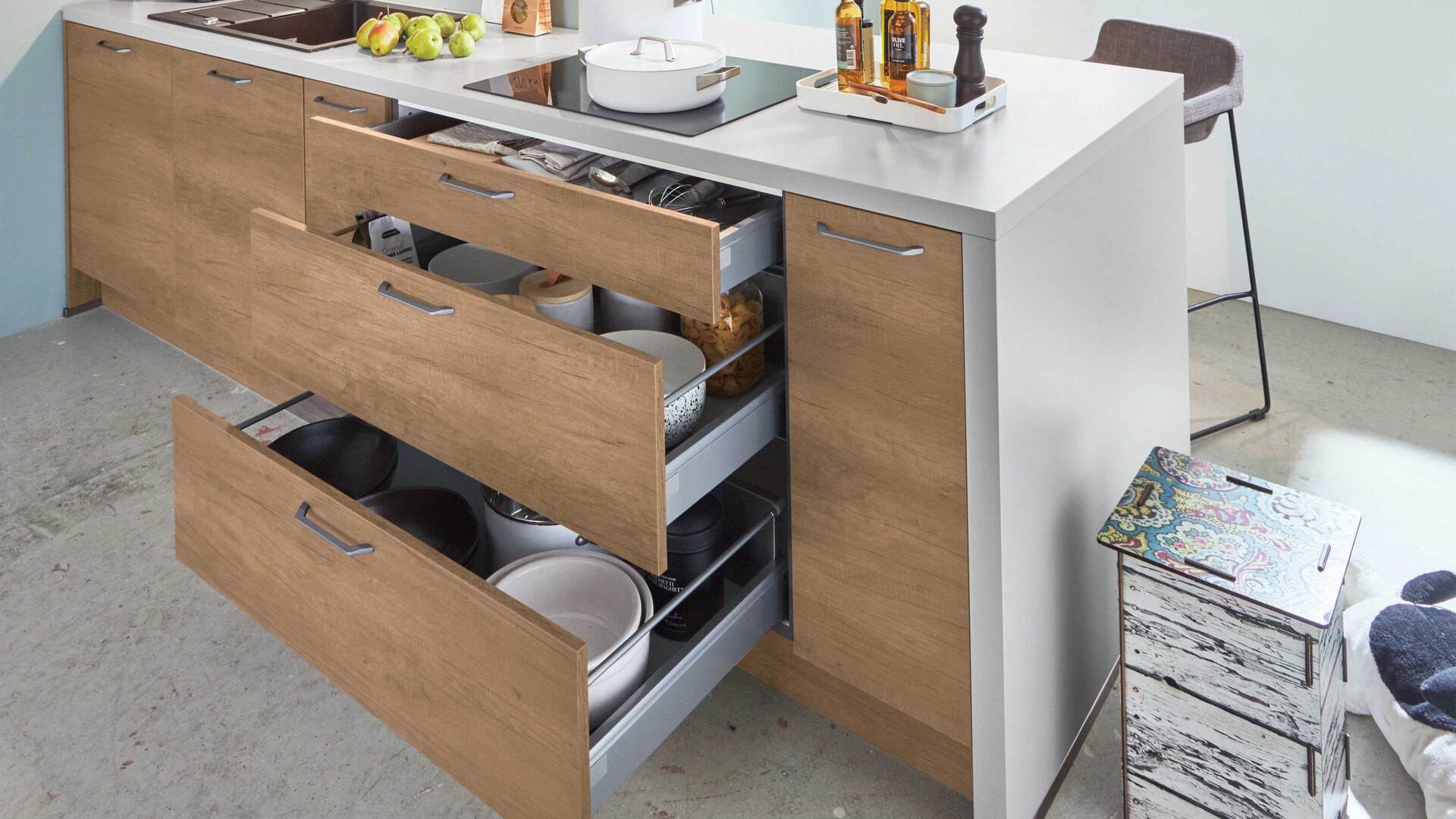 nobilia® Einbauküche Structura mit gorenje Elektrogeräten