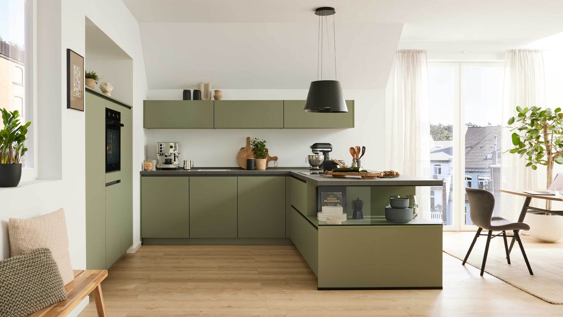 Culineo® Einbauküche C357  mit Einbaugeräten