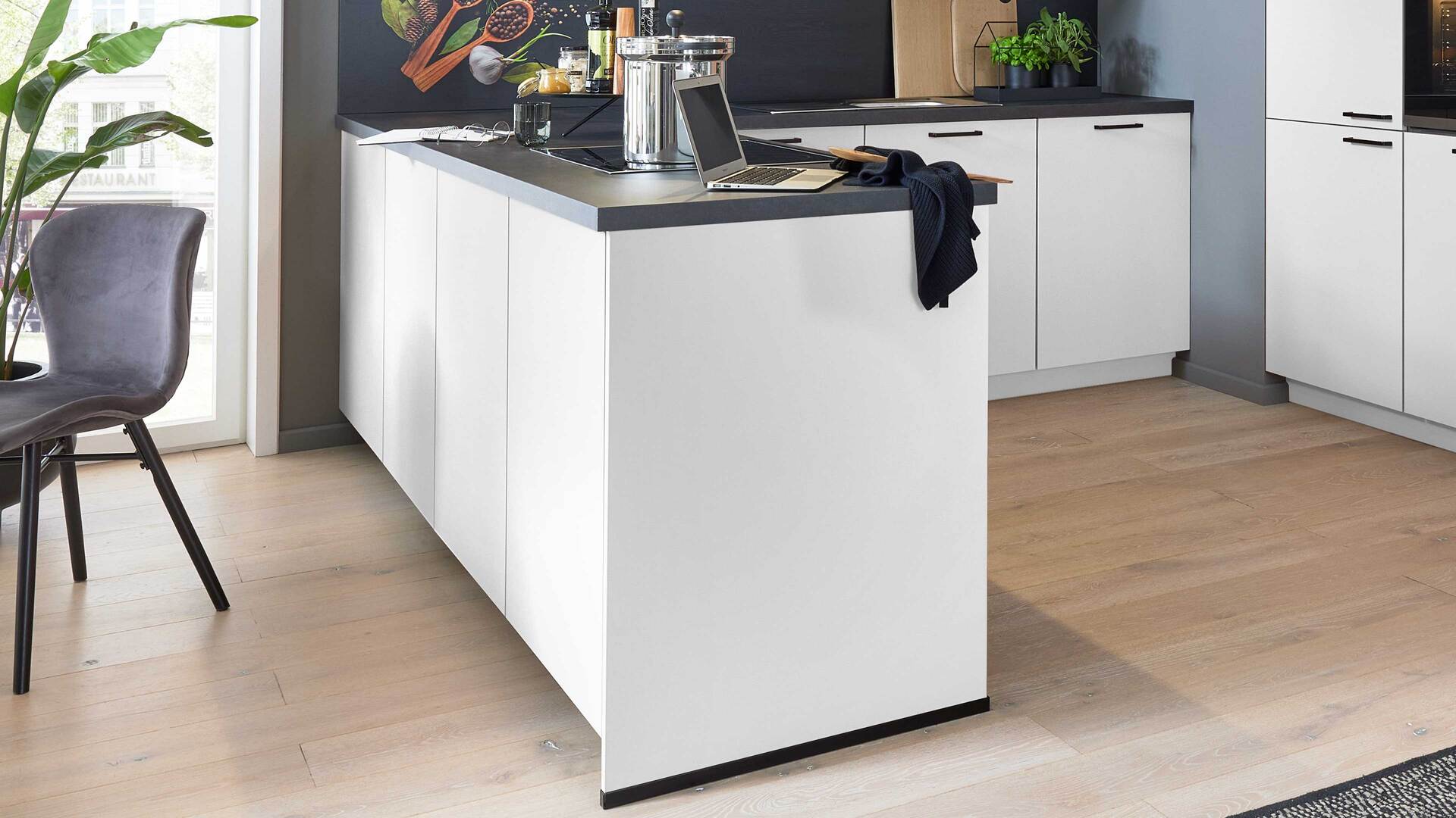 Culineo® Einbauküche C615 mit Einbaugeräten