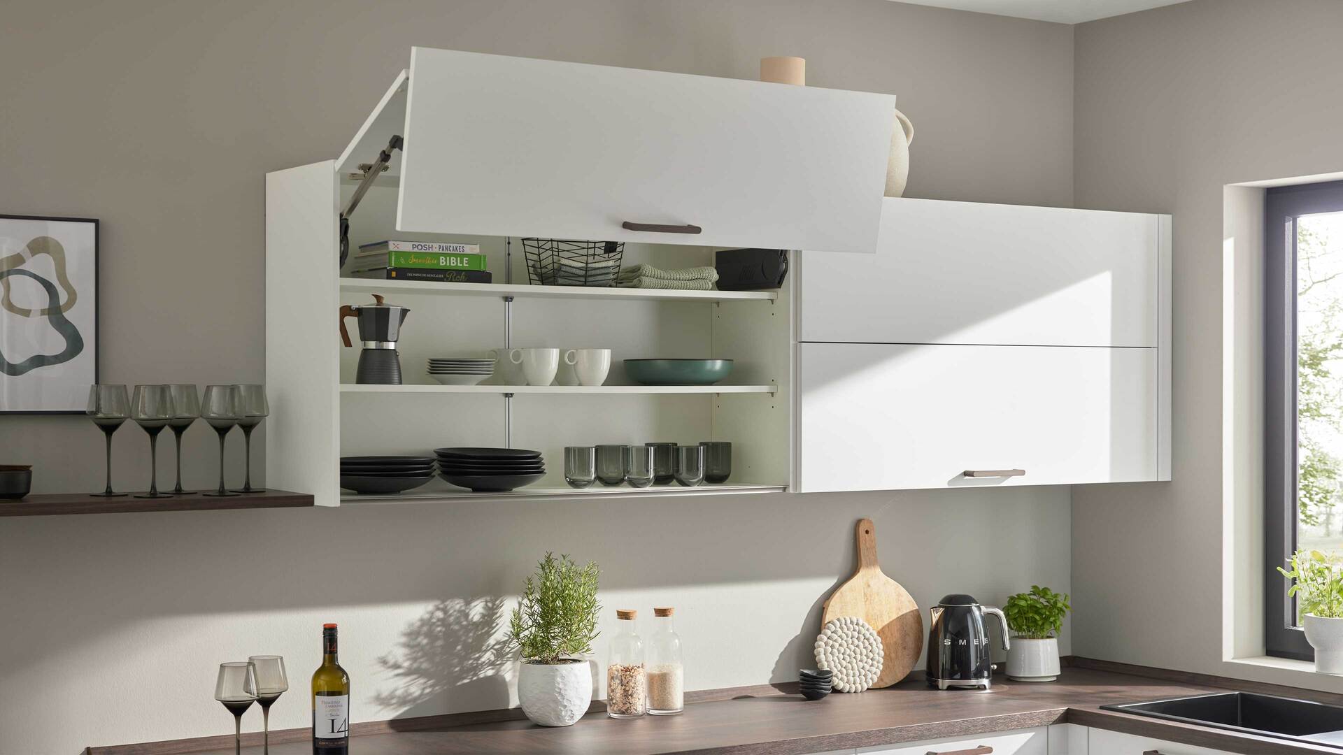 Culineo® Einbauküche C615 mit Einbaugeräten