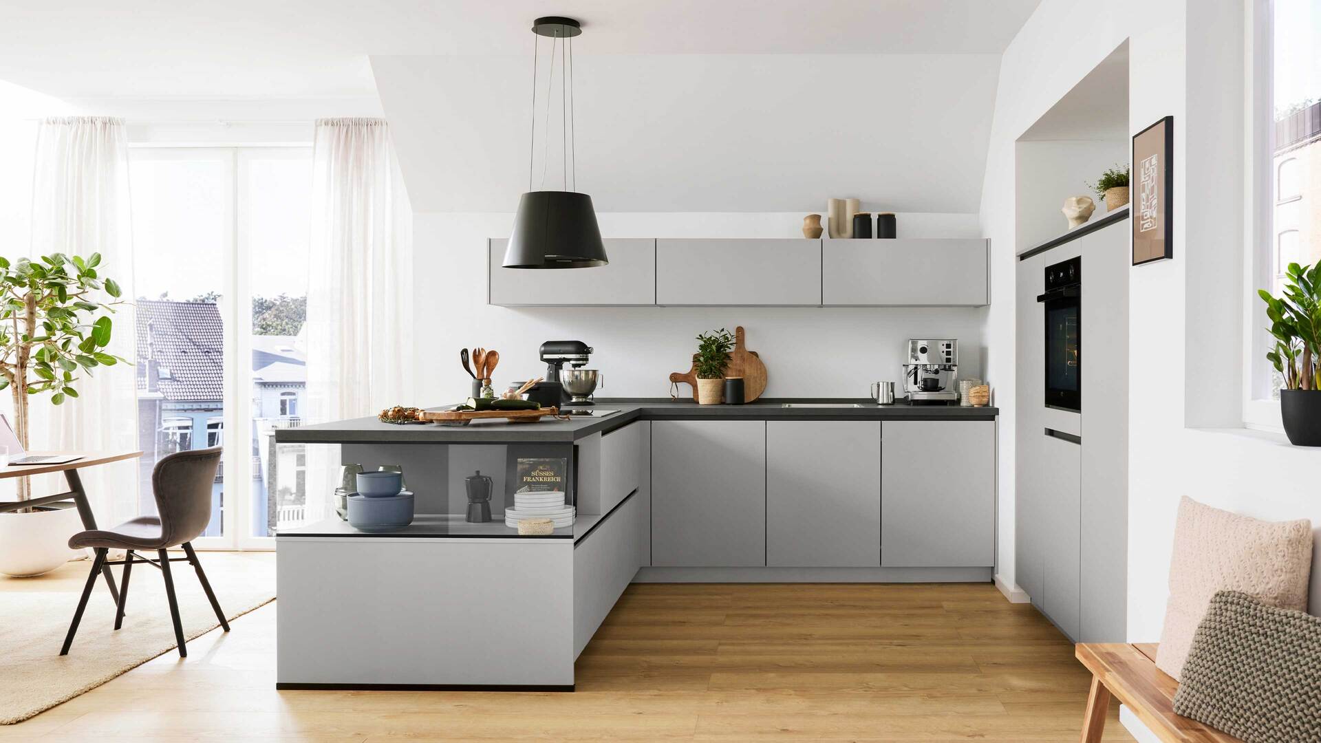 Culineo® Einbauküche C615 mit Einbaugeräten