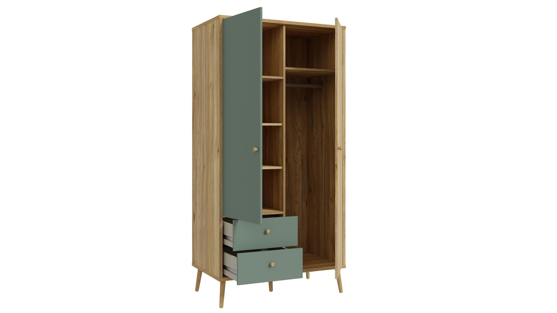 Jugendprogramm Whenua Young Room - Kleiderschrank