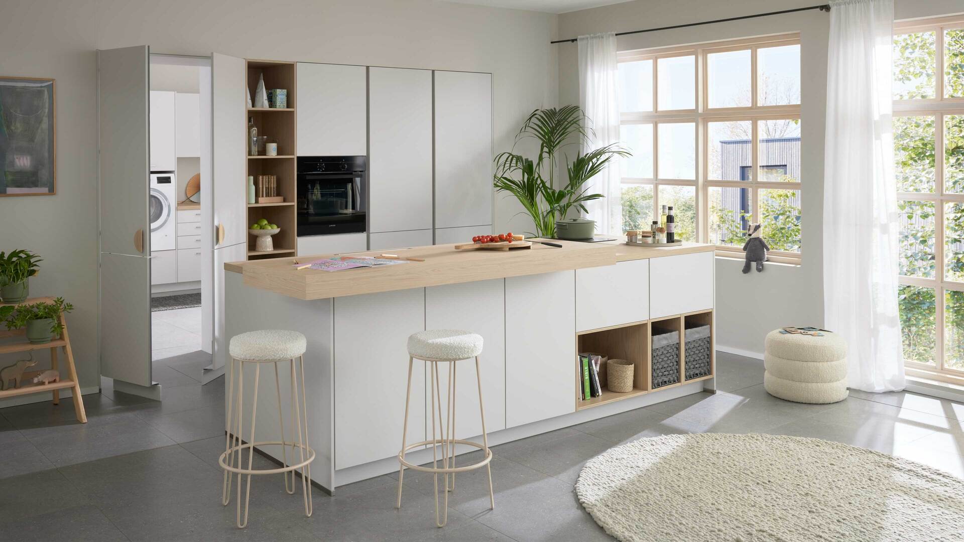 Culineo® Einbauküche C615 mit BORA Induktionsfeld