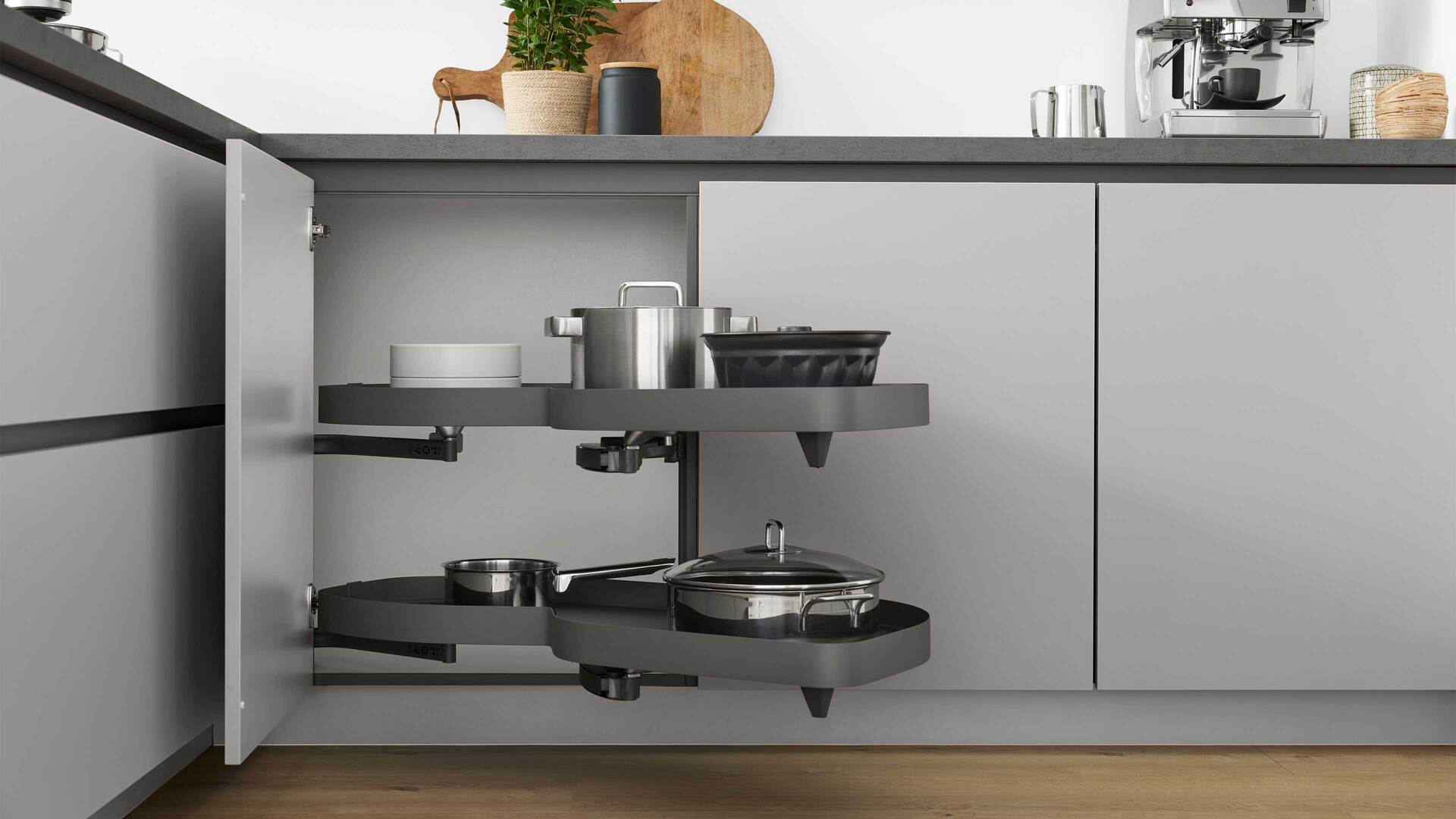 Culineo® Einbauküche C615 mit Einbaugeräten