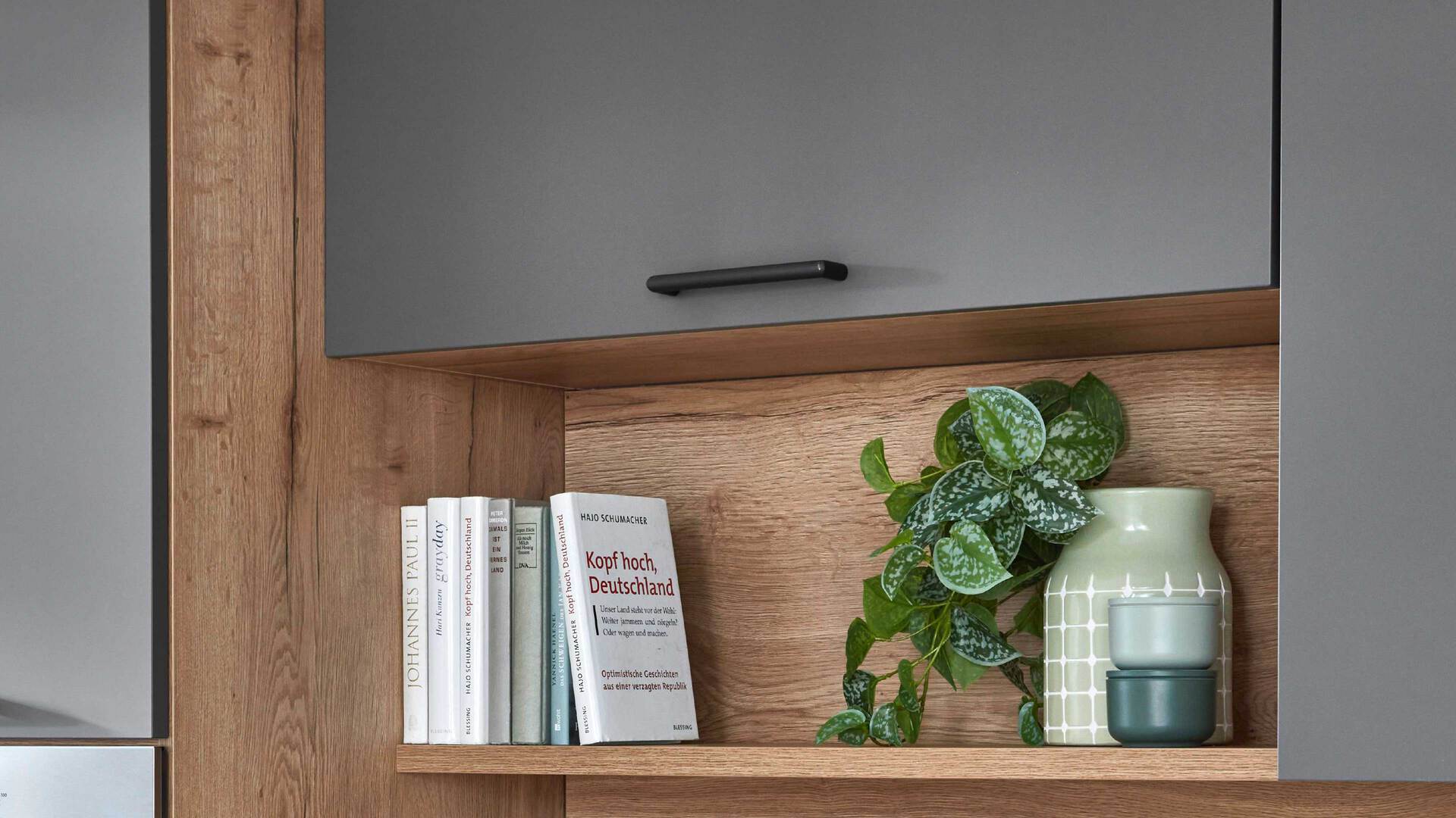 nobilia® Einbauküche Senso mit gorenje Elektrogeräten, z. B.  Kühlschrank