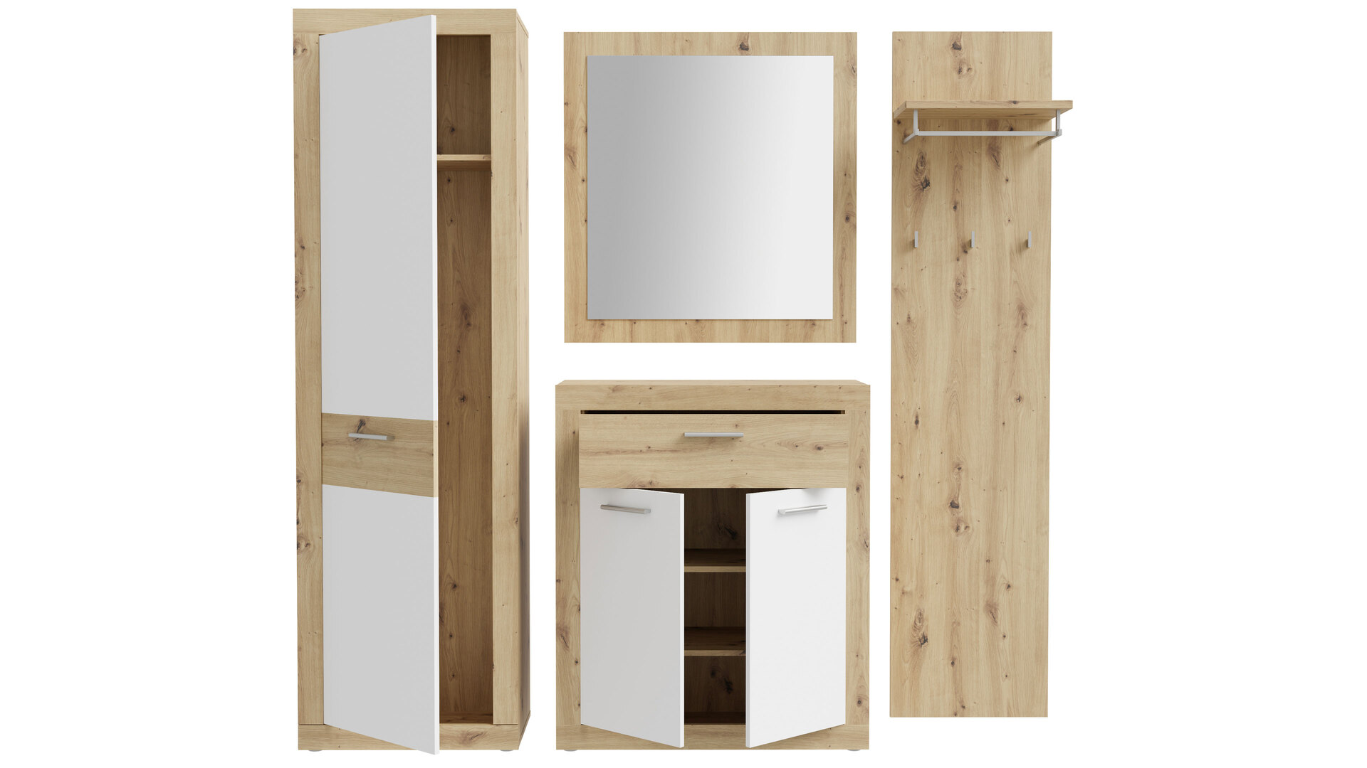 Garderobenprogramm Baccio - Garderoben-Set