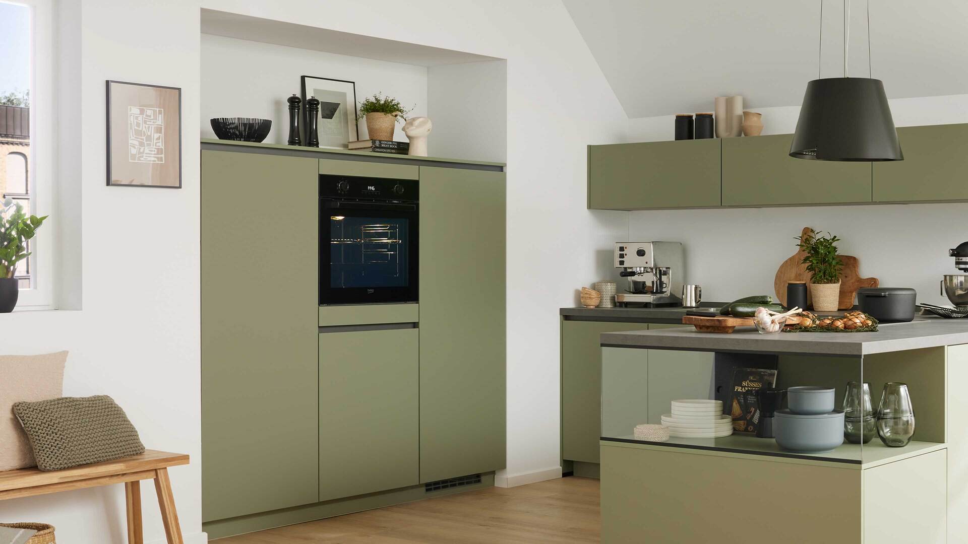 Culineo® Einbauküche C357  mit Einbaugeräten