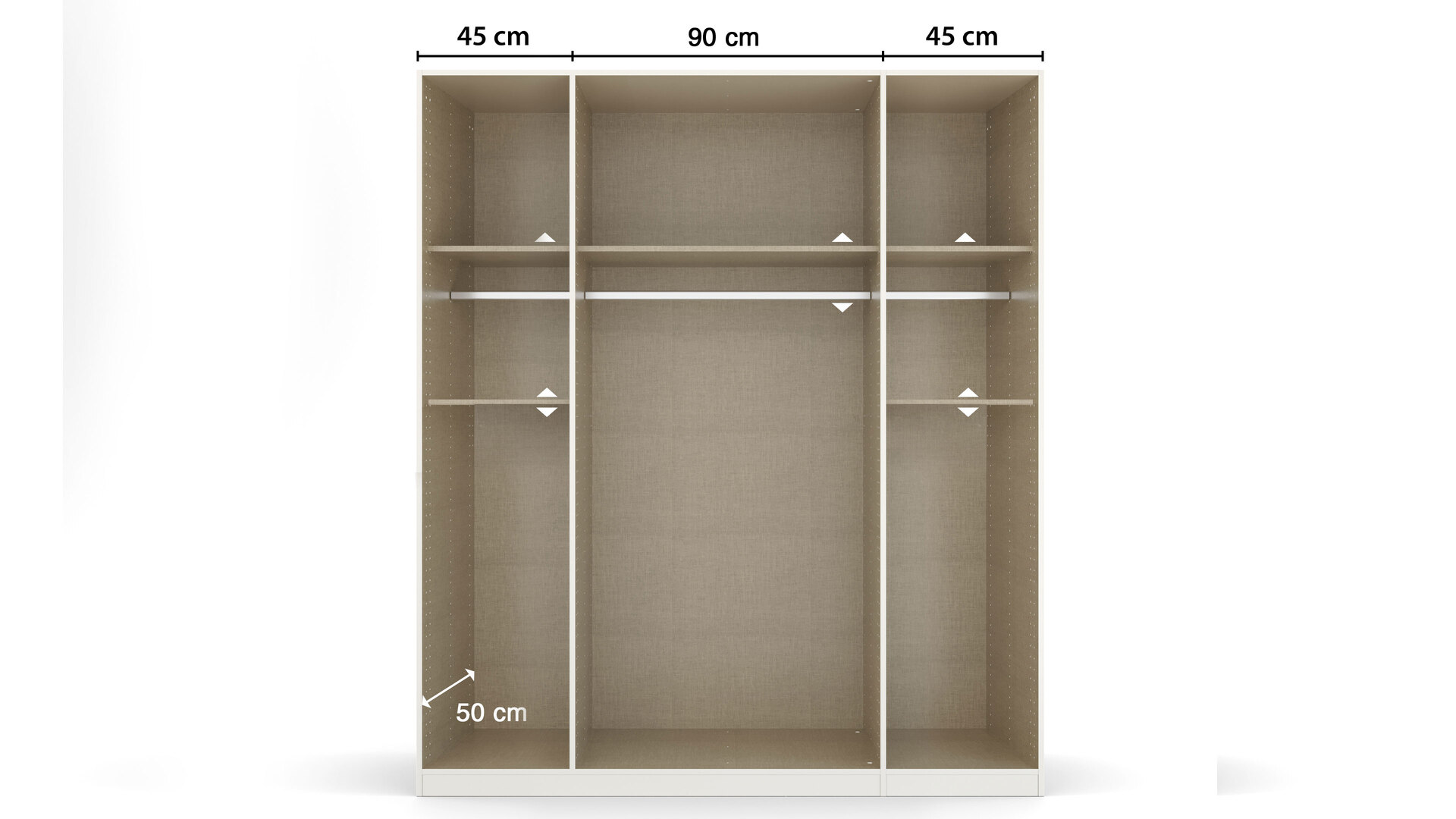 rauch BLUE Drehtürenschrank Ticao