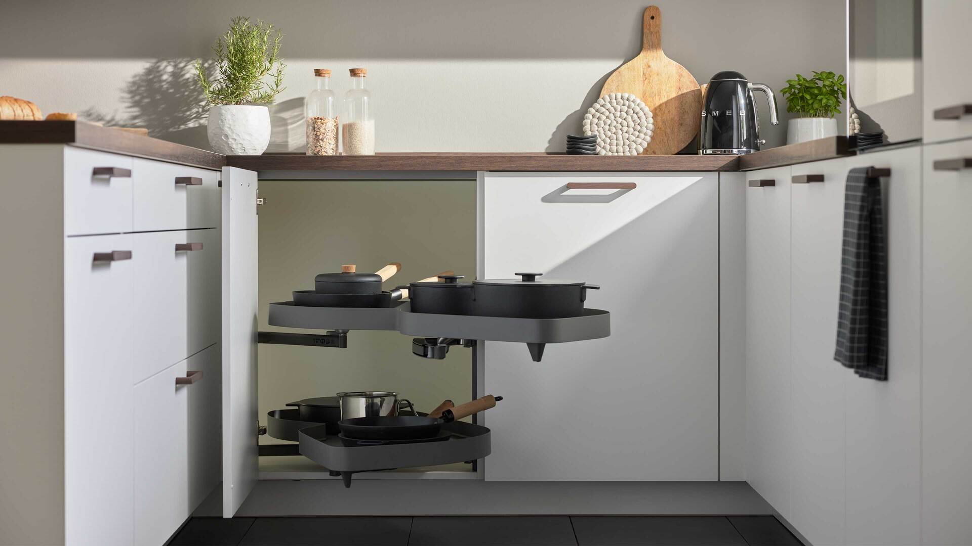 Culineo® Einbauküche C615 mit Einbaugeräten