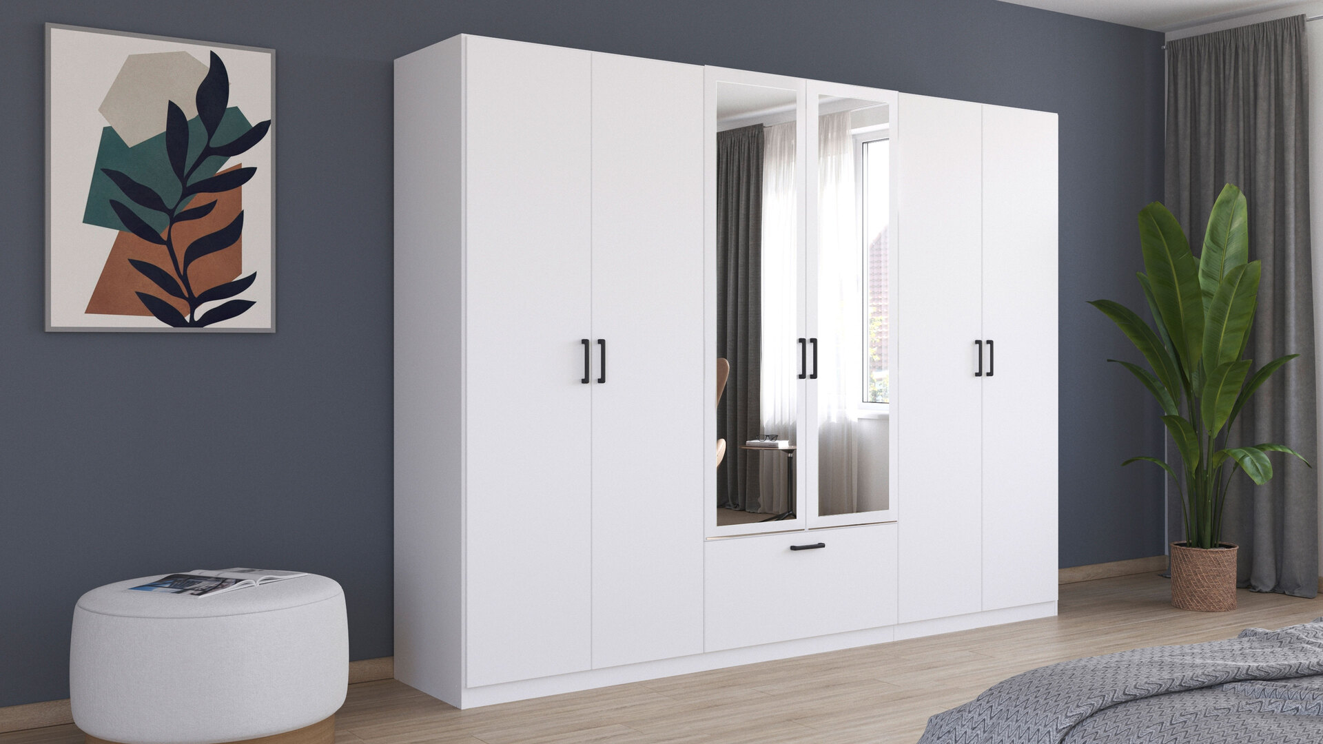 rauch BLUE Drehtürenschrank Bari