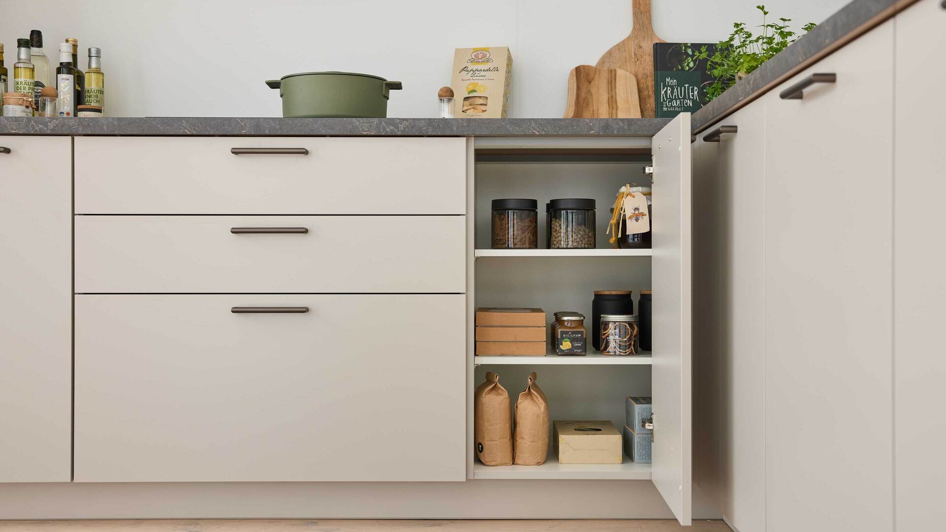 Culineo® Einbauküche C615 mit Einbaugeräten