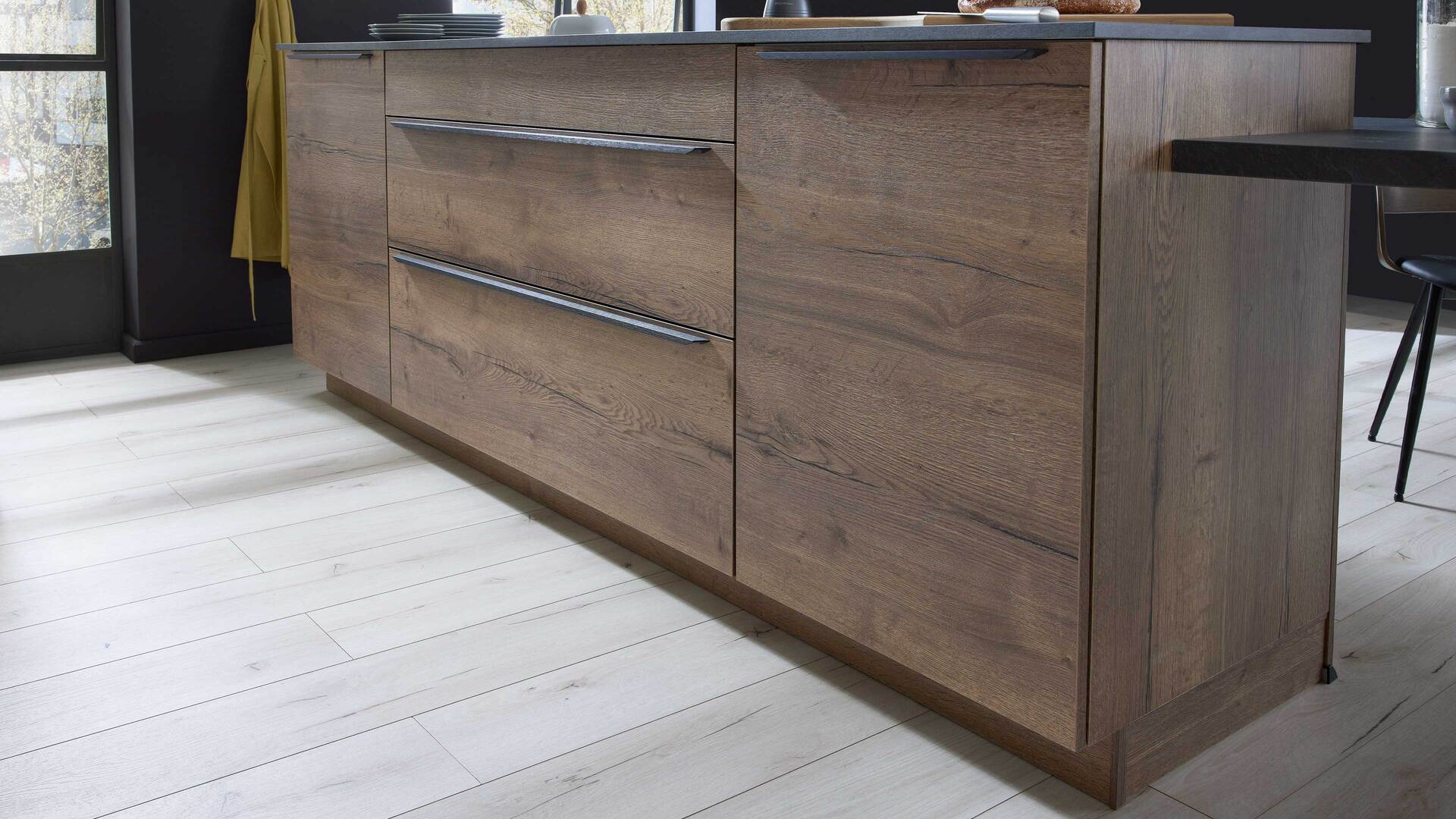 Culineo® Einbauküche C382 mit AEG Einbaugeräten