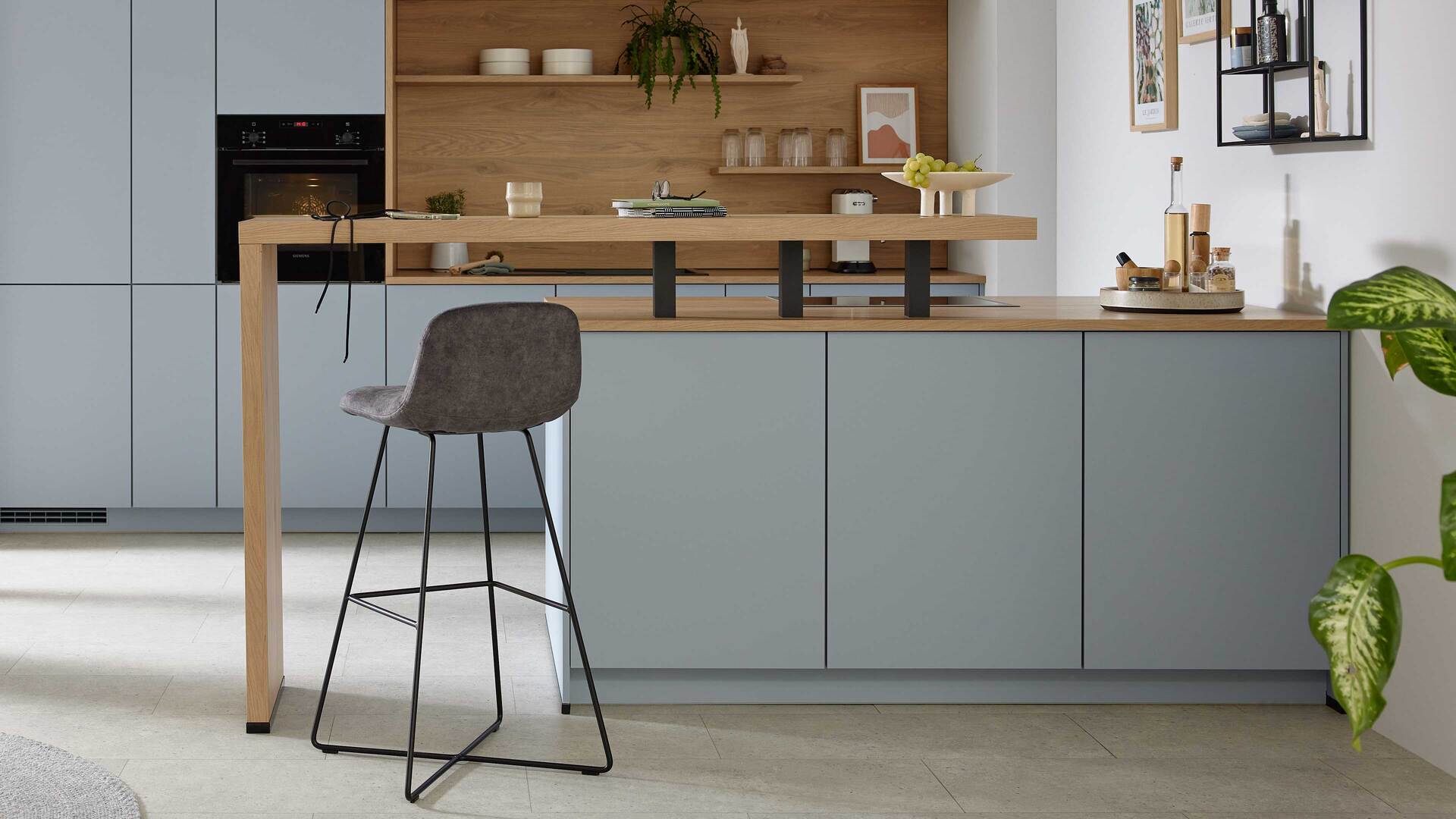 Culineo® Einbauküche C357 mit SIEMENS Einbaugeräten