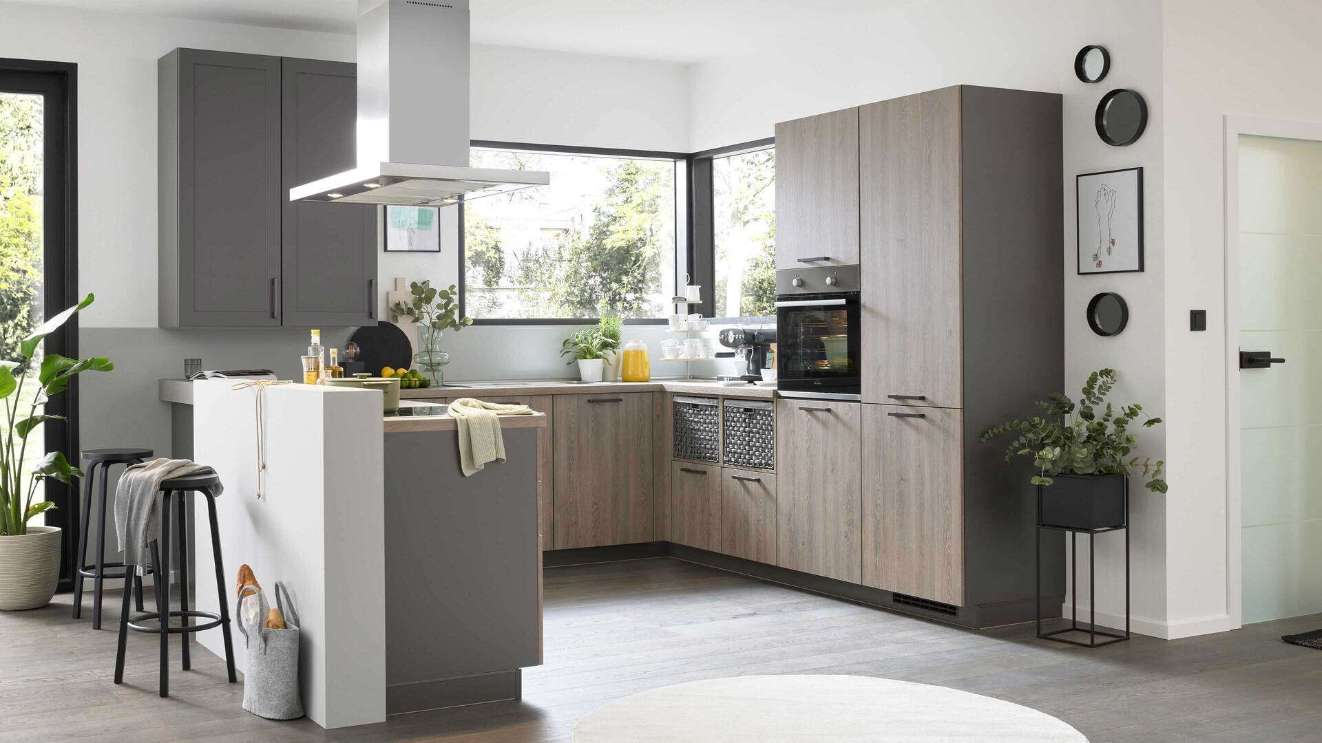 Culineo® Einbauküche C371 mit PROGRESS Einbaugeräten